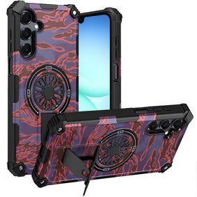 Premium Cd Texture Design Magnetic Car Mount Friendly HQ Case For Samsung A17 5G - F