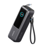 Anker 25K mAh 165W Power Bank W/ Built-In And Retractable USB-C Cables - Black