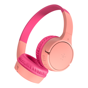 Belkin Mini Wireless On-Ear Kids Headphones - Pink