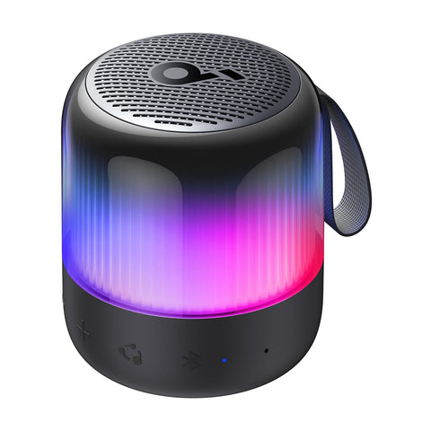 ANKER アンカーSoundcore Glow ブラックA3166011 Anker Soundcore Glow Mini Portable Wireless Bluetooth Speaker