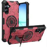 Premium Cd Texture Design Magnetic Car Mount Friendly HQ Case For Samsung A17 5G - A