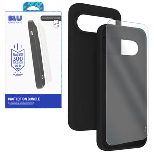 Blu Element Gelskin Case With Screen Protector For Google Pixel 10 Pro Xl (120-10450) - Black
