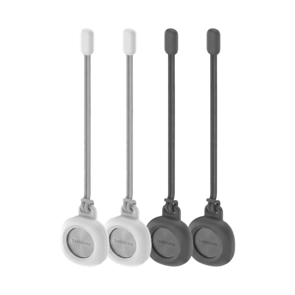Samsung SmartTag3 Loop Case (4 Pack) - Black/White