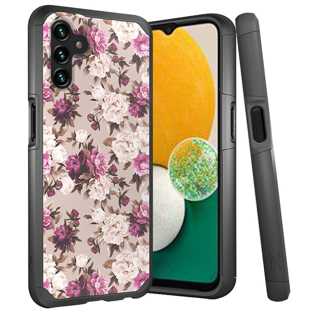 Samsung Galaxy A13 5G MetKase Original ShockProof Case Cover (Floral Bouquet)