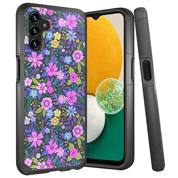 Samsung Galaxy A13 5G MetKase Original ShockProof Case Cover (Mystical Floral Boom)
