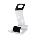 Vectr Apple 2-in-1 Charging Stand - Silver