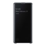 Samsung Clear View Cover Case For S10 - Black
