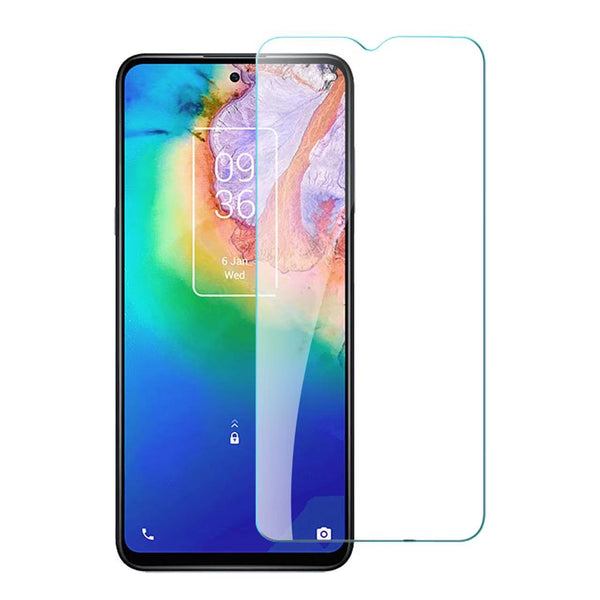 Metkase Bulk White Paper Card Package Tempered Glass For TCL30 Xe 5G