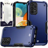 Metkase Exquisite Tough Shockproof Hybrid For Samsung Galaxy A23 5G - Dark Blue/Black