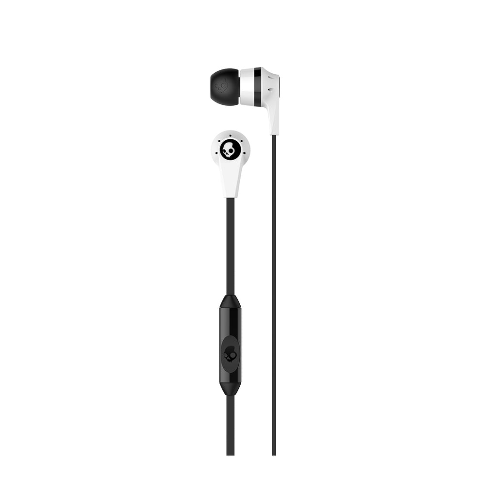 Skullcandy Ink'd 2 Wired Earbuds With Mic - White/Black