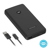 Motorola TurboPower 10,000Mah Power Bank With 1M A-C Cable - Black