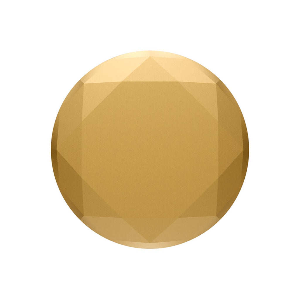Popsockets Swappable Popgrips - Metallic Diamond Medallion Gold