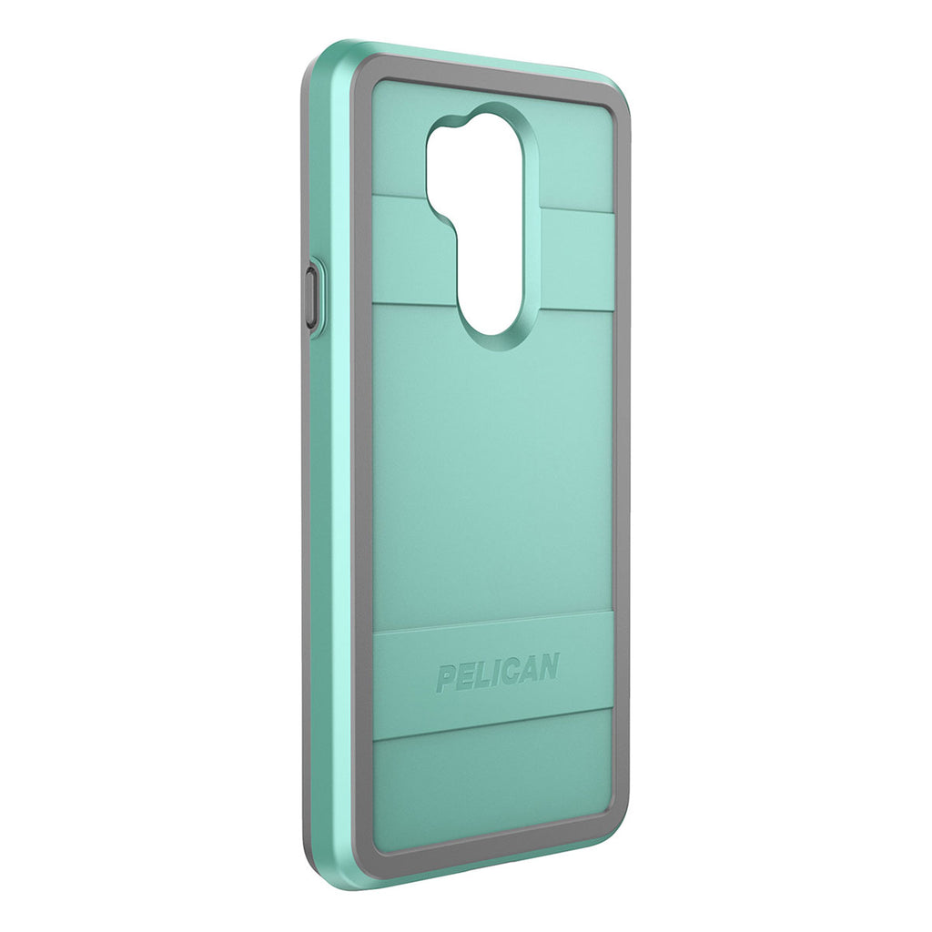 Pelican Protector Case For LG G7 - Aqua/Grey