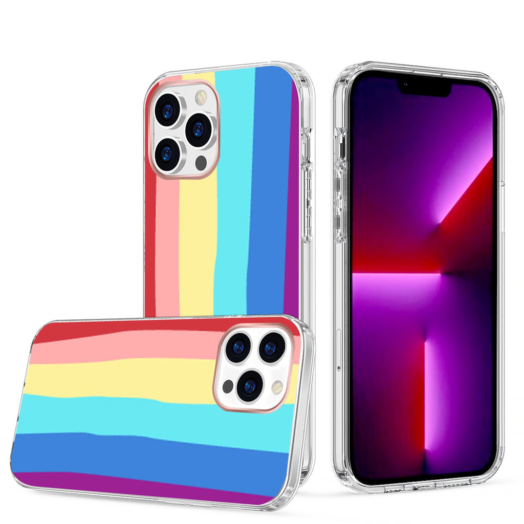 Hybrid Cover Case For iPhone 11 - H - Creative Design Wild Flag