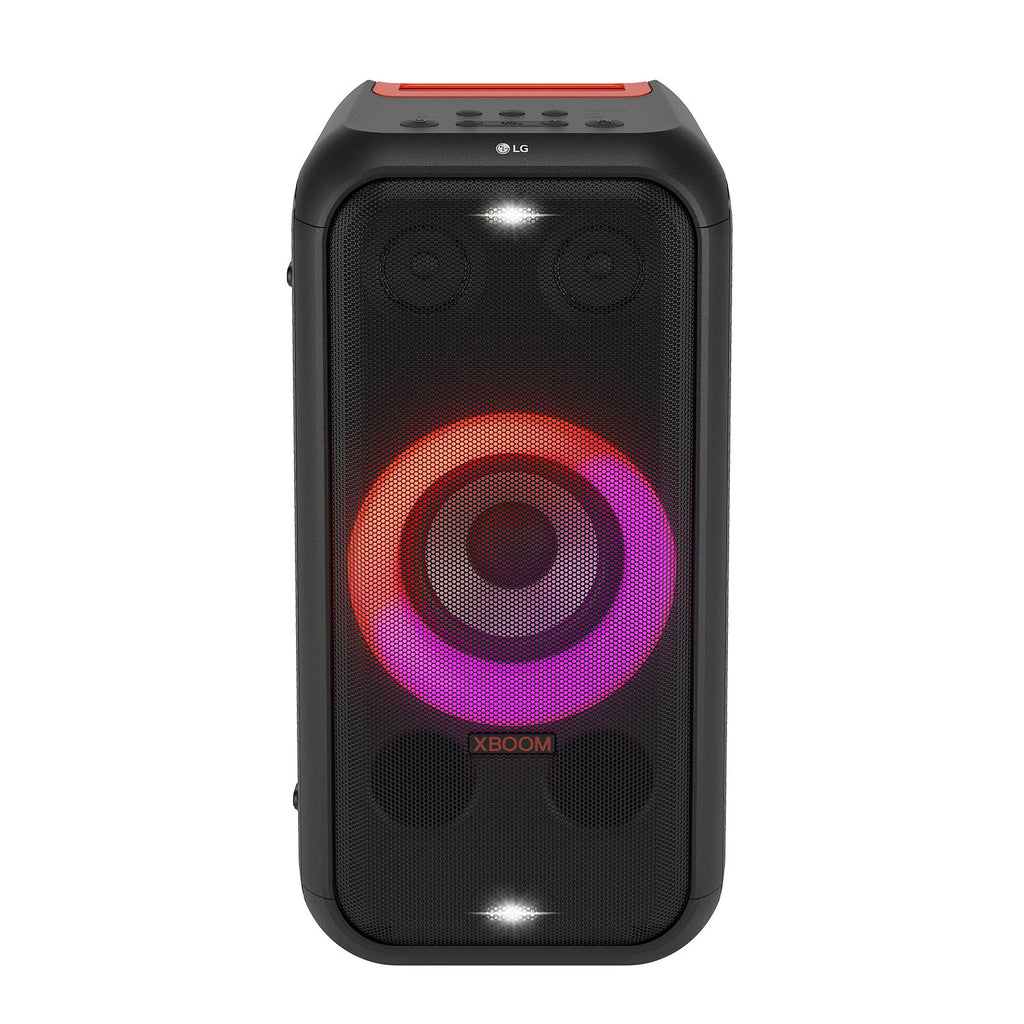 LG XBOOM XL5 Portable Tower Speaker W/ Multi-Ring Lighting - Black