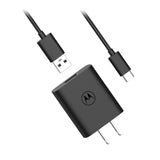 Motorola TurboPower 20W Wall Charger With 1M A-C Cable - Black