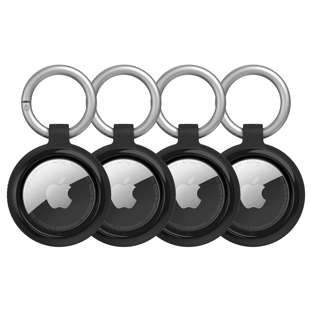 Otterbox Sleek Case For Apple Airtag 4Pk - Black