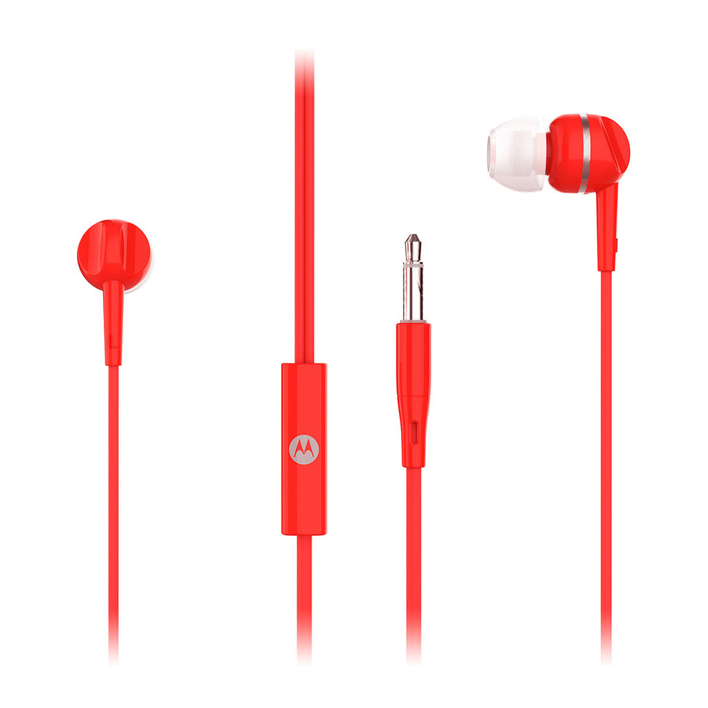 Motorola Pace 105 In-Ear Headphones - Red