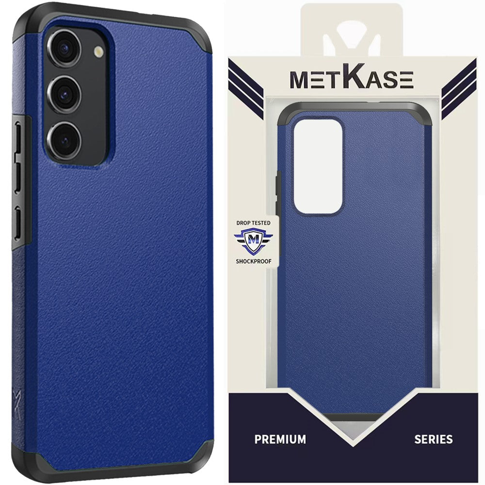 Metkase (Original Series) Shockproof Hybrid In Slide-Out Package For Samsung S23 FE 5G - Black/Grey