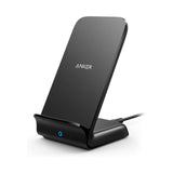 Anker Powerwave 7.5W Fast Wireless Charger Stand (Online) - Black