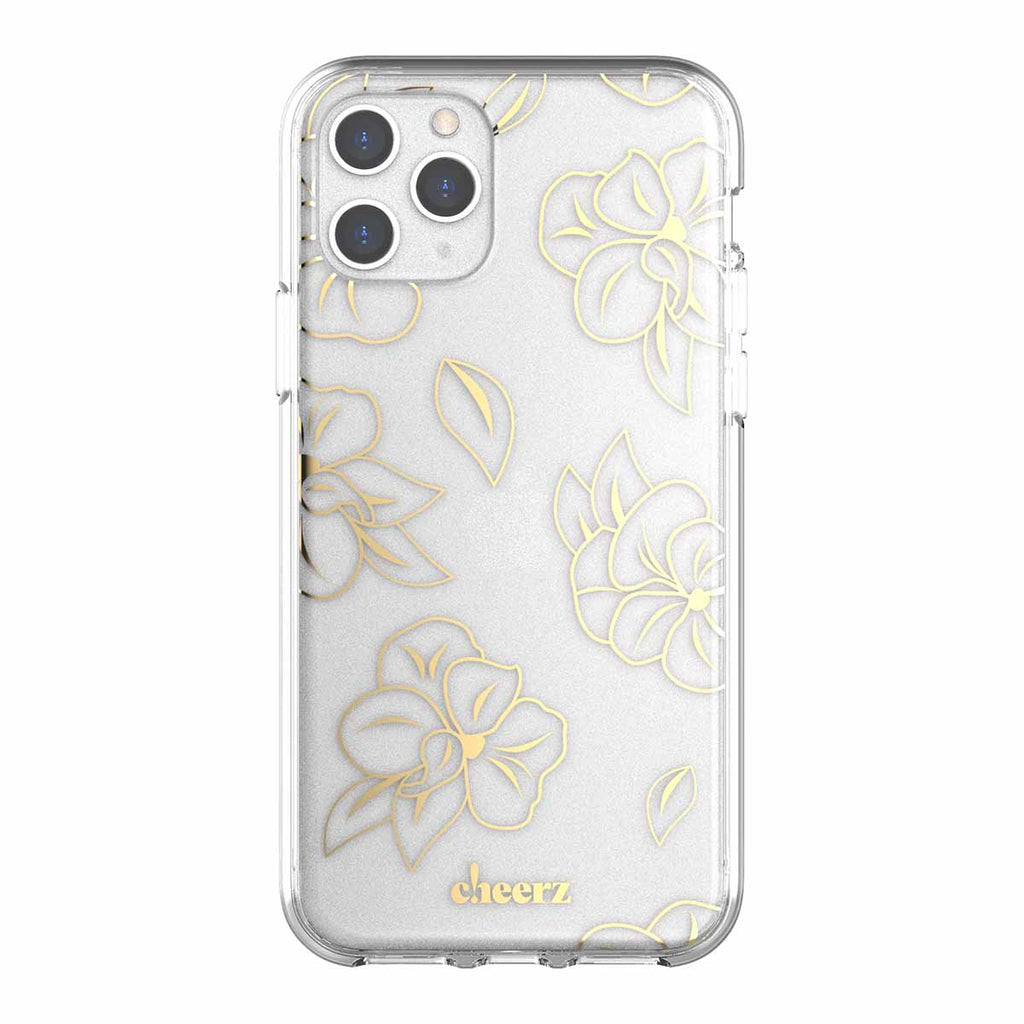 Cheerz Print Case For iPhone 11 Pro- White Floral