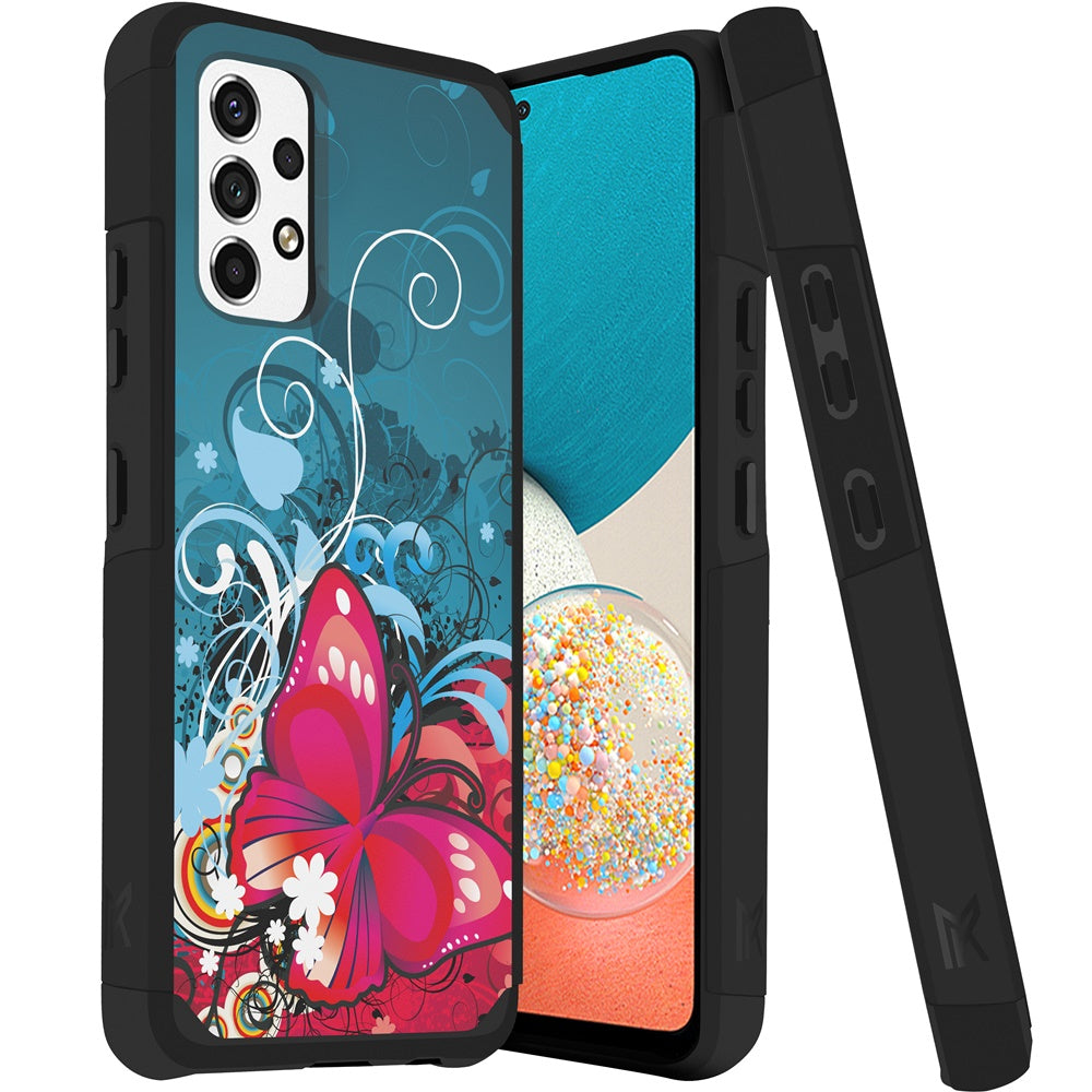 Shockproof Case For Samsung A53 5G - Butterfly Bliss - Wild Flag