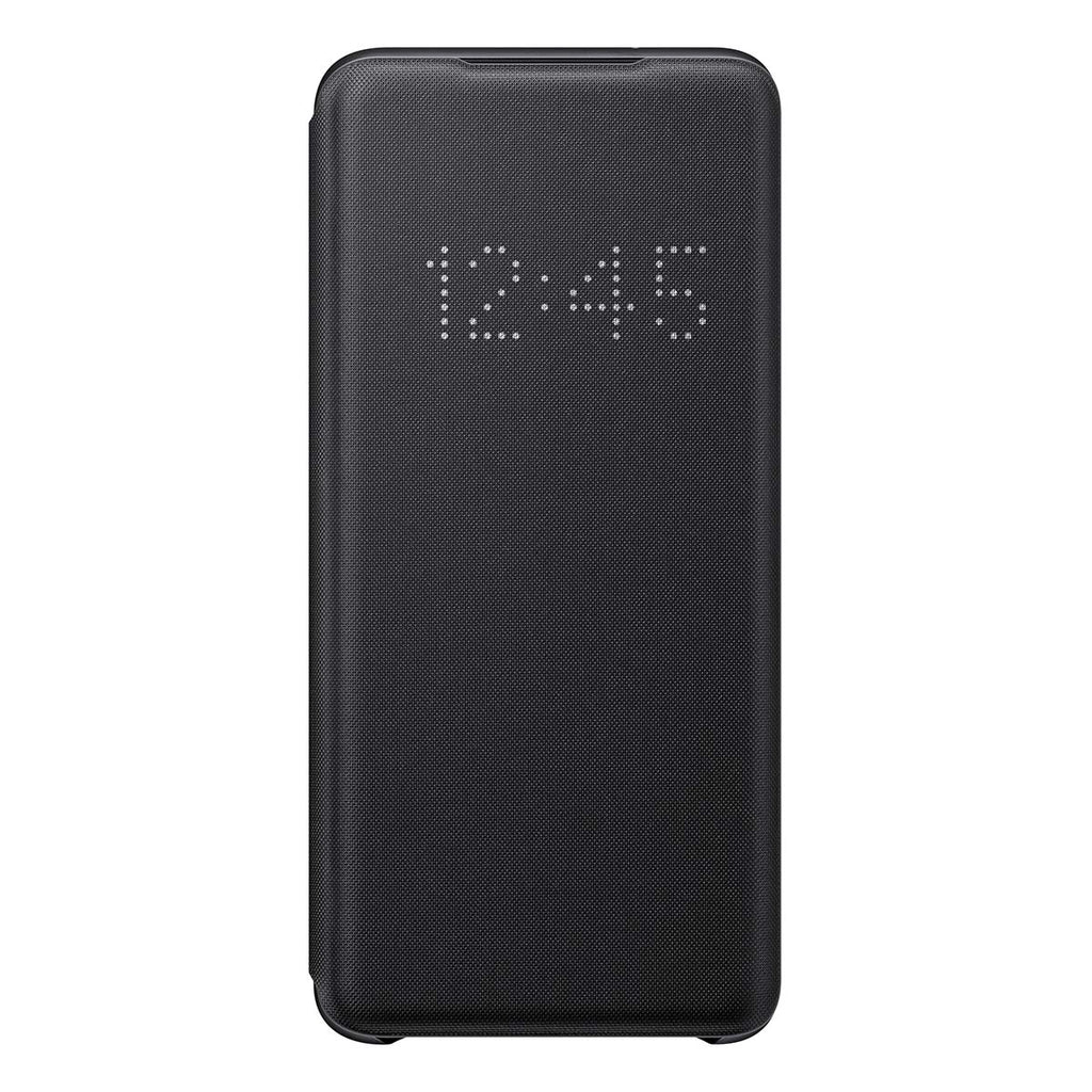 Samsung LED Wallet Cover For Samsung Galaxy S20 - Black