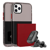 Nimbus9 Ghost 2 Pro Case For iPhone 11 Pro Max / XS Max  - Pitch Black / Crimson