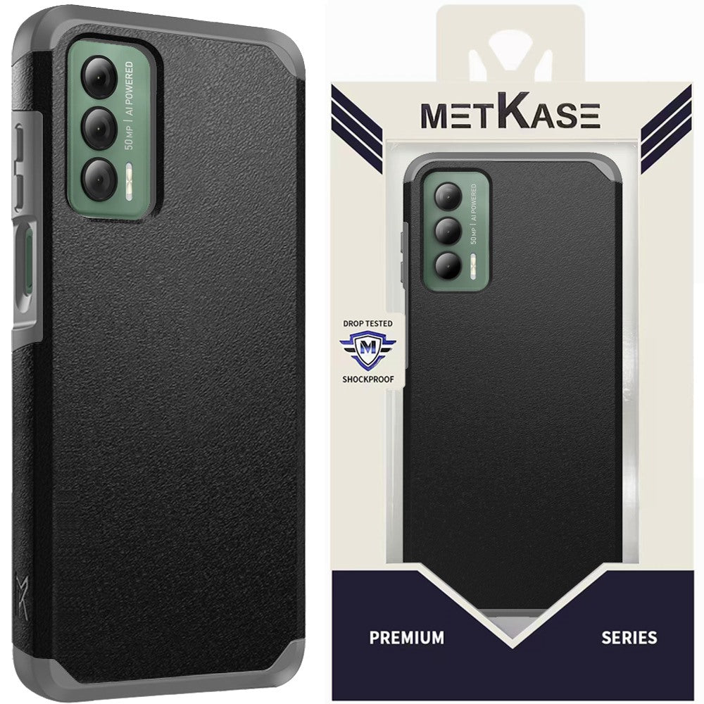 Metkase (Original Series) Shockproof Hybrid In Slide-Out Package For Samsung S23 FE 5G - Cool Blue