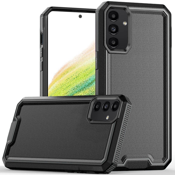Hybrid Case For Samsung A54 5G - Black - Rank Tough Strong Modern Fused Wild Flag