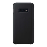 Samsung Leather Cover Case For S10e - Black