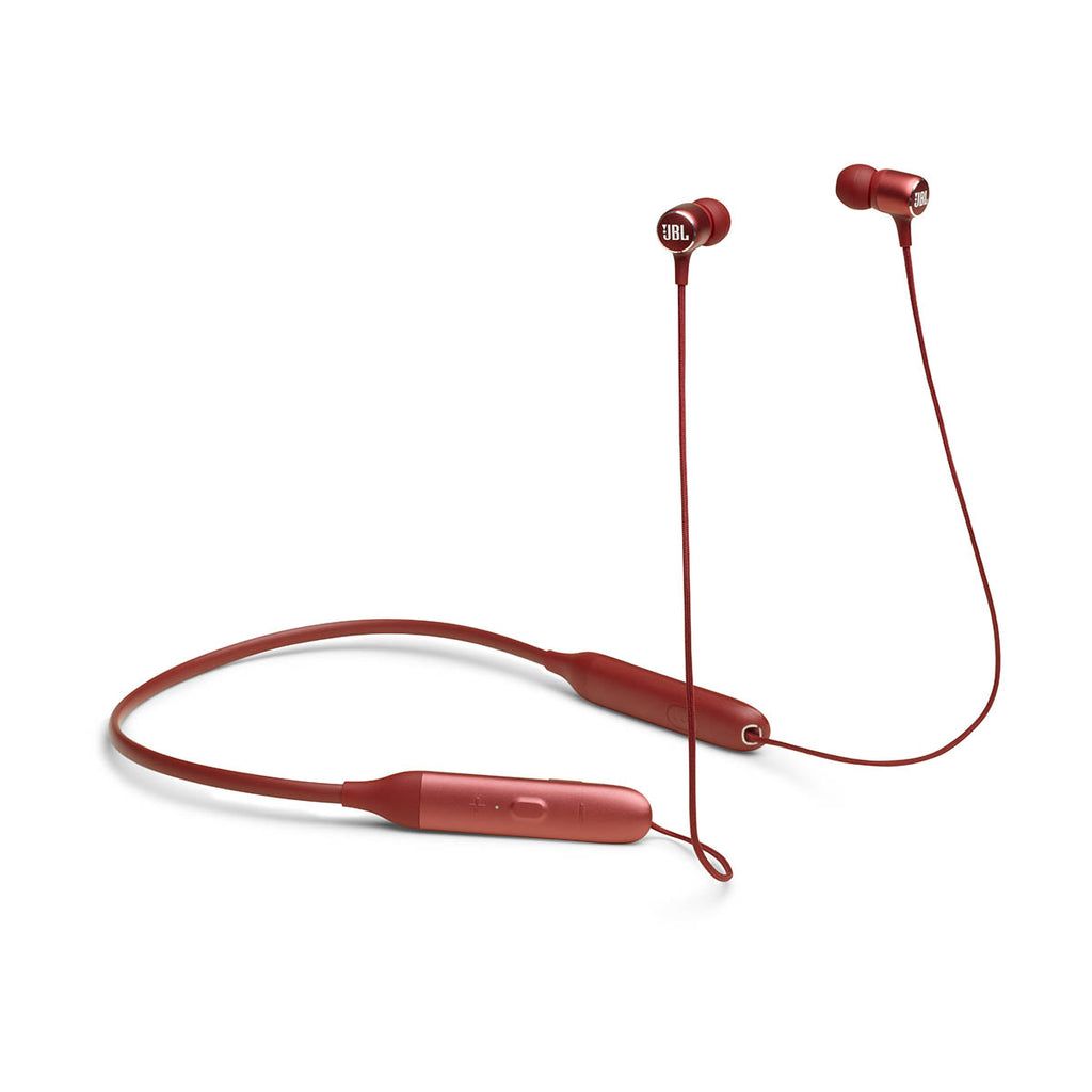 JBL Live 220BT In-Ear Wireless Neckband Headphones - Red
