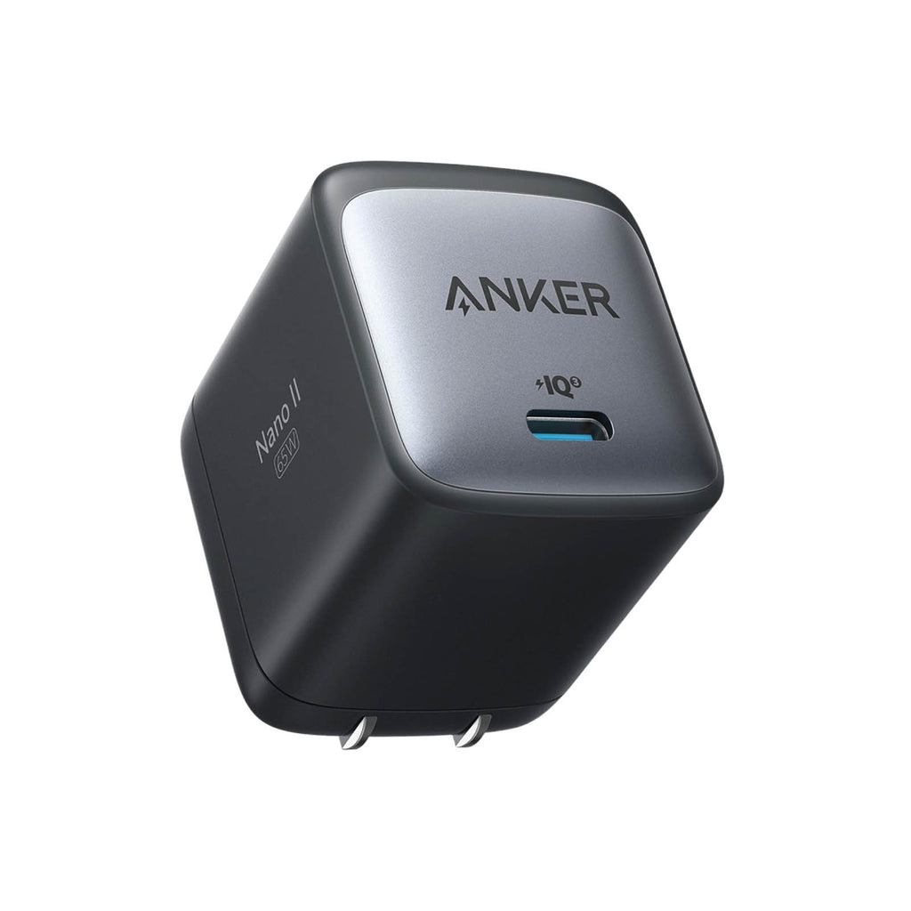 Anker Powerport 65W Nano II USB-C Wall Charger - Black