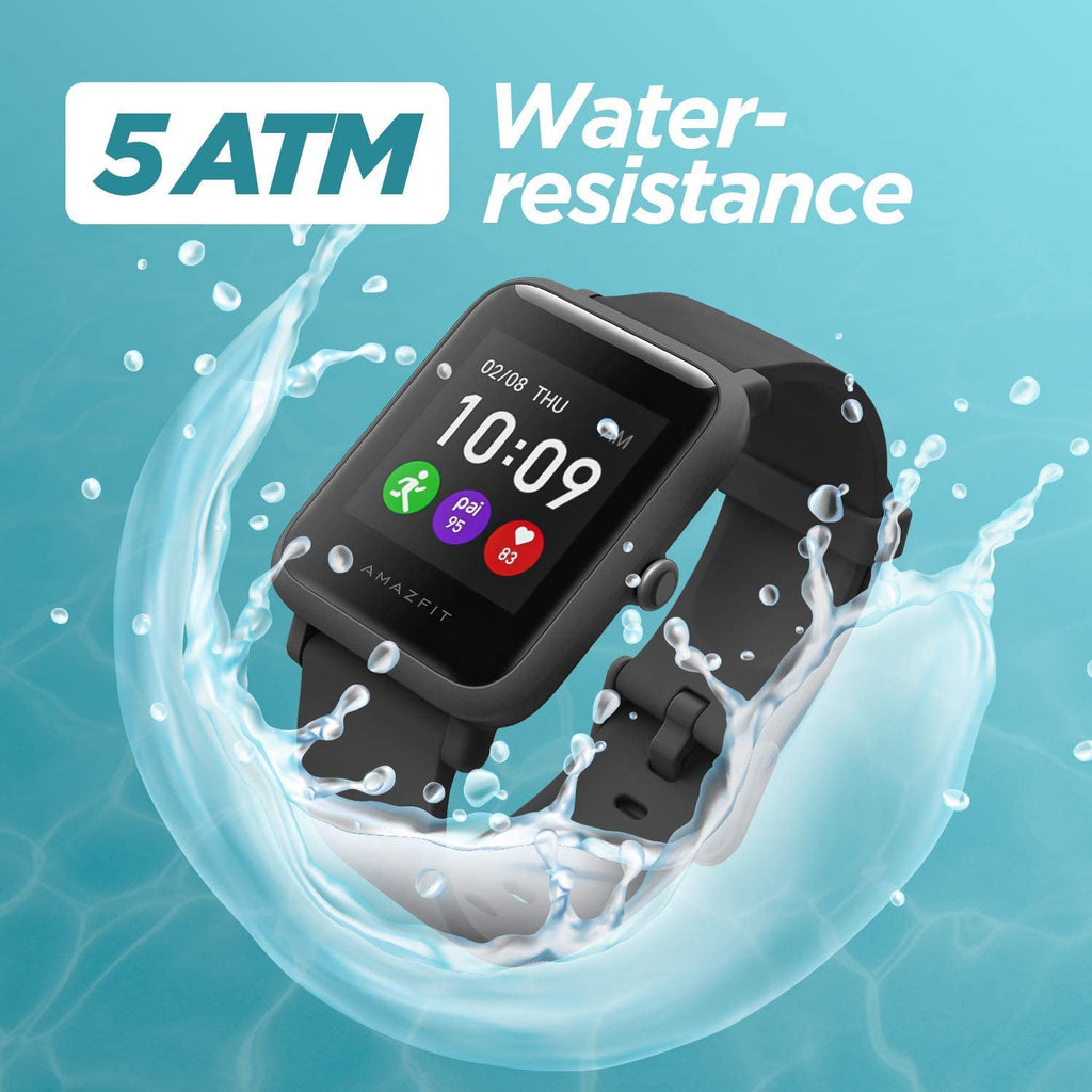 Amazfit Smartwatch Bip S Lite - Charcoal Black – C2 Wireless