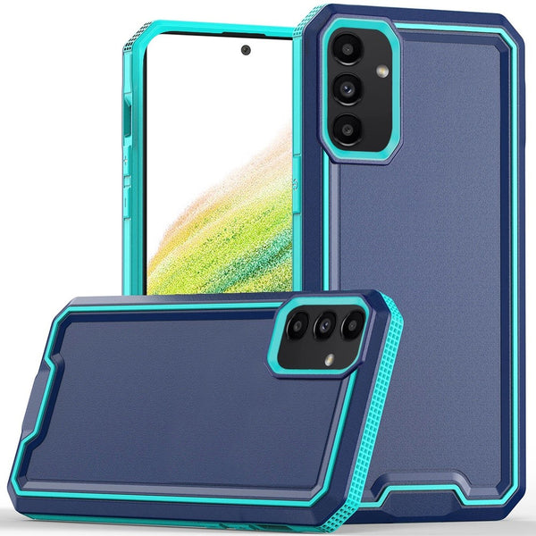 Hybrid Case For Samsung A54 5G - Blue - Rank Tough Strong Modern Fused Wild Flag