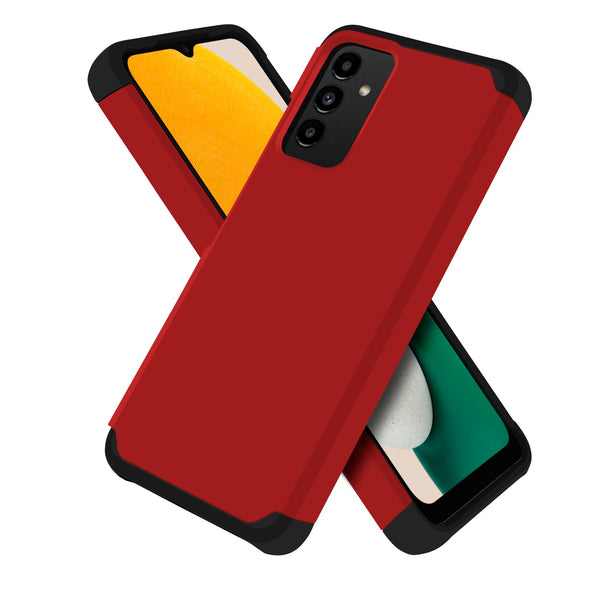 Shockproof Case For Samsung Galaxy A13 5G - Flame Scarlet - Original Wild Flag