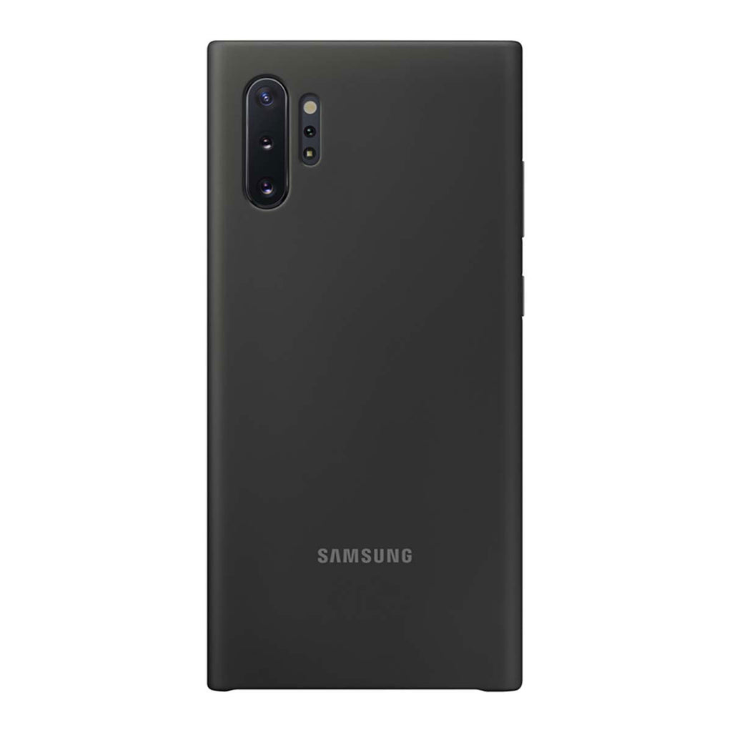 Samsung Silicone Cover For Galaxy Note 10 Plus - Black