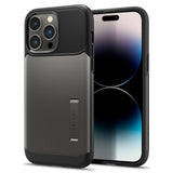 Spigen Slim Armor Case For iPhone 14 Pro - Gunmetal