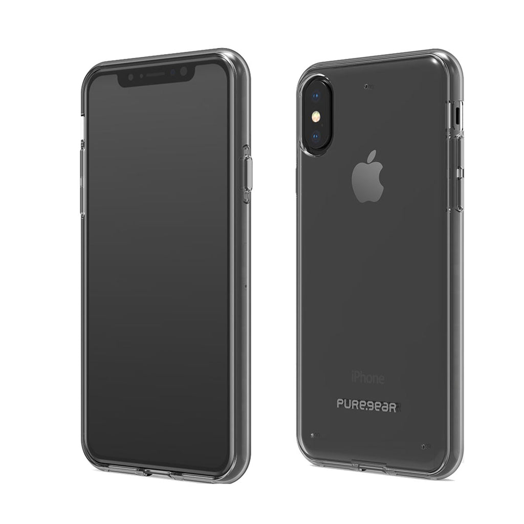 PureGear Slim Shell For iPhone XS - Clear/Clear