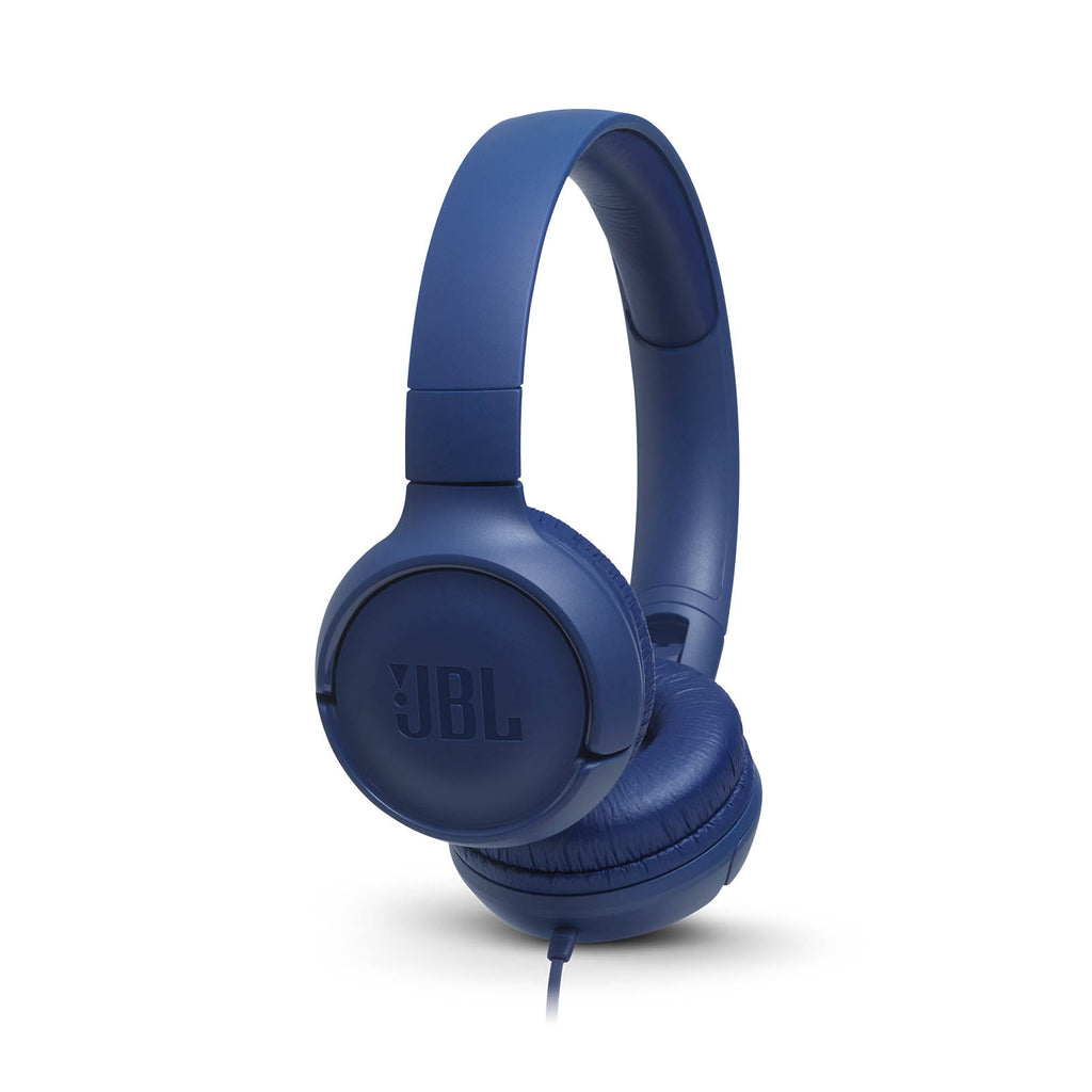 JBL Tune 500 Over-Ear Headphones - Blue