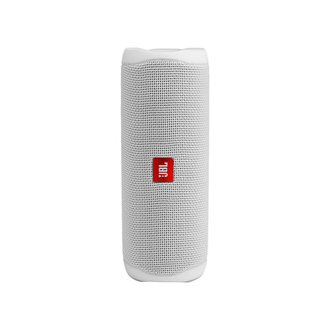 JBL Flip 5 Portable Waterproof Bluetooth Speaker - White JBL Flip 5 Portable Waterproof Bluetooth Speaker - White