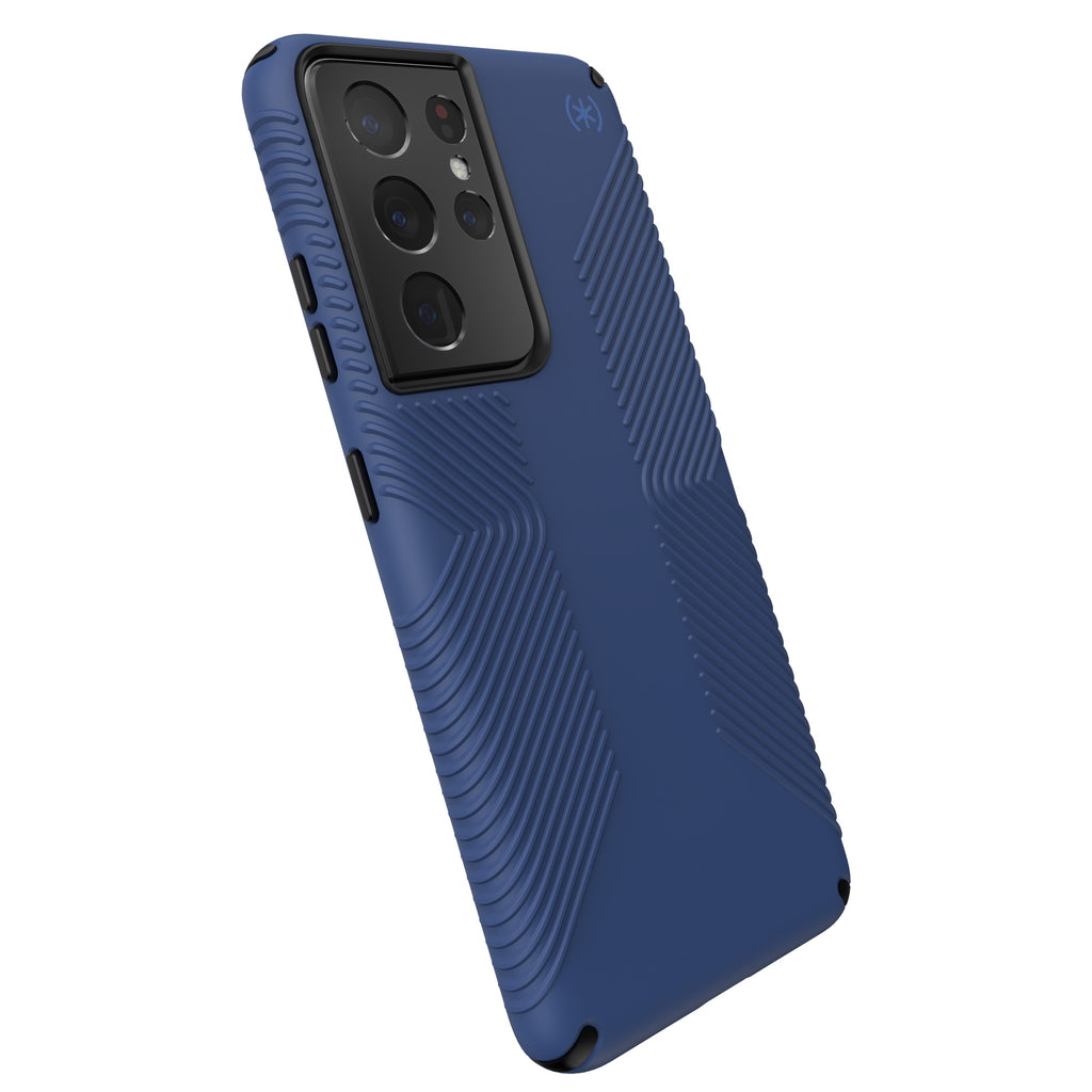 Speck Presidio 2 Grip For Samsung Galaxy S21 Ultra - Coastal Blue/Black/Storm Blue