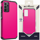 Metkase (Original Series) Tough Shockproof Hybrid For Samsung Galaxy A23 5G - Hot Pink