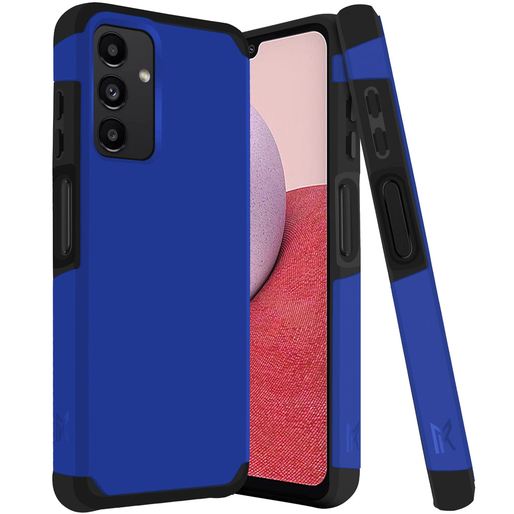 Hybrid (Magnet Mount Friendly) Case For Samsung A14 5G - Classic Blue - Tough Strong Wild Flag
