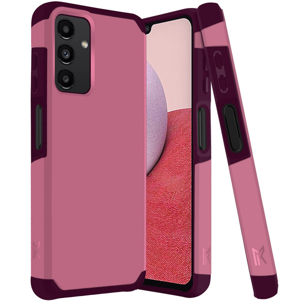 Hybrid (Magnet Mount Friendly) Case For Samsung A14 5G - Fruity Wine - Tough Strong Wild Flag