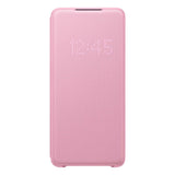 Samsung LED Wallet Cover For Samsung Galaxy S20 Plus - Pink