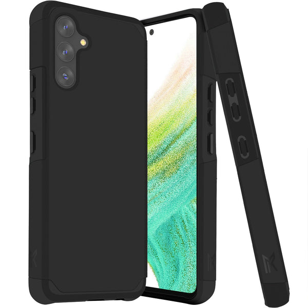 Tough Strong MetKase Hybrid (Magnet Mount Friendly) Case Cover For Samsung A54 - Black