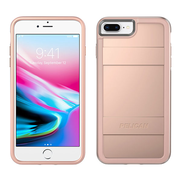 Pelican Protector Case for iPhone 6/6S/7/8 - Metallic Rose Gold