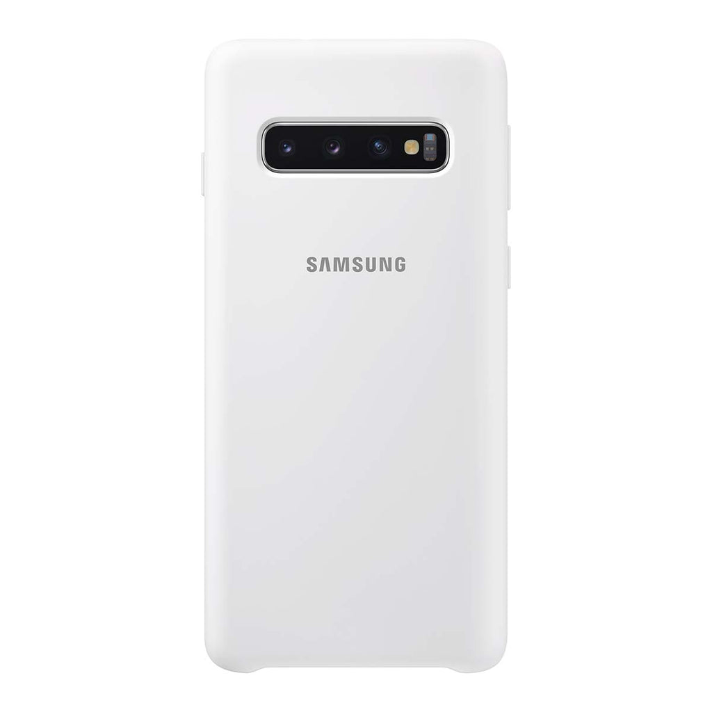 Samsung Silicone Cover Case For S10 - White