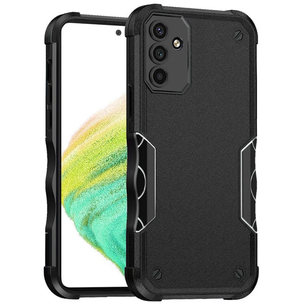 Exquisite Tough Shockproof Hybrid Case Cover For Samsung A54 - Black
